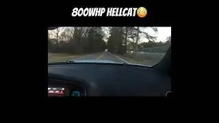 Insane half throttle pull 🤯#hellcat #fyp #shorts #srt #dodge #fast