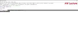 How to take user input in python