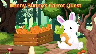 Benny Bunny's Carrot Quest/bunny story/bunny cartoon/bunny cartoon story in english