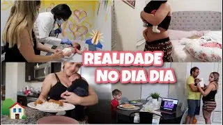 FOMOS PEDIATRA | PERDI 7 KG | REALIDADE TENTANDO UMA ROTINA COM RN