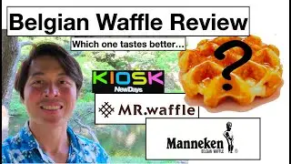 Belgian Waffle Tasting in Tokyo (Kiosk, Mr  Waffle, Manneken)