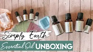 SIMPLY EARTH UNBOXING - SEPTEMBER 2019 :: ESSENTIAL OIL RECIPE BOX