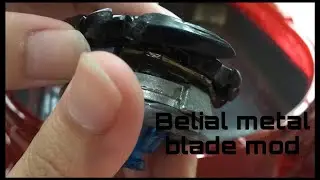 Dynamite belial metal blade upgrade mod (Thailand fake beyblade parts) beyblade burst db (super op)