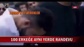 Amerika da sosyal deney - 100 erkeğe aynı yerde randevu veren kadın
