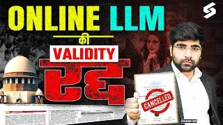 LLM Degree banned ? Bar Council of India issues Notice 😱| Karan Sir