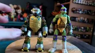 TMNT SDCC 2024 Glow Metalhead and Donatello BST AXN Loyal Subjects Figure Opening