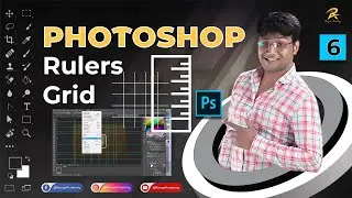 Ruler  in Photoshop | Photoshop Ruler Setting | Photoshop Ruler Grid | Photoshop Ruler Setting Hindi