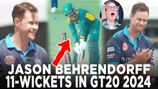 𝐆𝐓20 𝐂𝐚𝐧𝐚𝐝𝐚 2024: Every Wickets From Jason Behrendorff in GT20 | Canada League 2024 | M6A1K