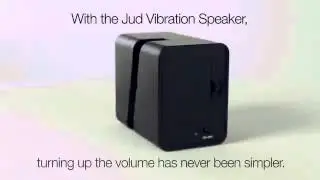 SM-3936 Custom Jud Vibration Speaker With Logo - Unique Non Electric Non USB promotional speaker