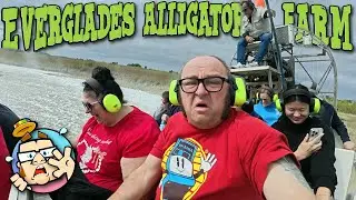 Everglades Alligator Farm - Super Intense Airboat Ride - Robert is Here Fruit Stand