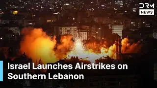 BREAKING NEWS: Israeli Military Strikes Hezbollah Infrastructure in Southern Lebanon | AH1N