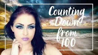 ASMR | Counting Down from 100 Slowly (x3) Simple Black & White Noir Style ASMR for Tingles and Sleep