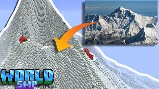 How To Join 1:1 Replica Of Earth World Smp || I Climbed Mount Everest In Minecraft