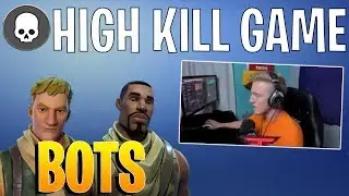 Tfue Loses a High Kill Game to the Biggest Bots EVER!