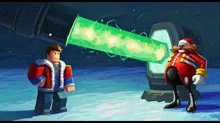 RedFox02Christmas Advent Calendar 2025 Day 25 - Dr Eggman Flies Around The North Pole