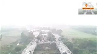 Farmers Protest : Drone Footage Haryana-Punjab Shambhu Border, 101 Farmers to March to Delhi
