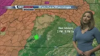Meteorologist Allison Rogers' 11 p.m. forecast - July 22, 2016