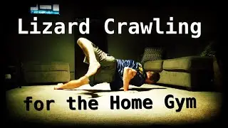 How to Modify the Ido Portal Lizard Crawl Exercise for a SMALL Home Gym