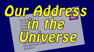 Our Address in the Universe