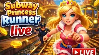 🛑Subway Princess Runner Endless running gameplay part 1💯#shorts#livetrending#liveviral#subwayprinces