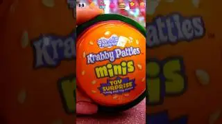 ASMR UNBOXING Spongebob Candy Krabby Patties Review ❤️#shorts #asmr #spongebob #candy #trending