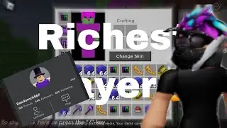 PLAYING WITH THE RICHEST PLAYER ON MINERSCRAFT!💰 #Roblox #Minerscraft #fyp #foryoupage #Minecraft