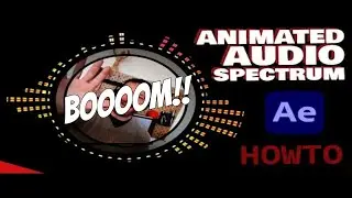 Explosive  Audio Spectrum Animation in After Effects  (2024) FEEL THE BEAT