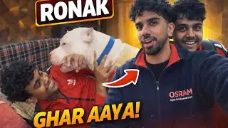 Ronak ko wapis ghar le aaye 😍🥰 #comedy 