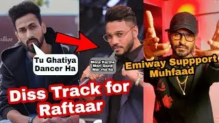 Muhfaad's Surprise Diss to Raftaar  | Emiway Suppport Muhfaad | Carry Minati&Emiway Surprise Tracks