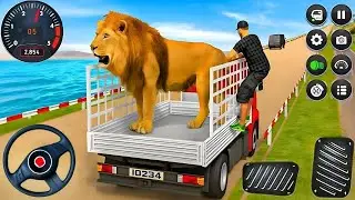 Driving Truck Animal Transportation Cargo Game 3D New Truck Driving Simulator 2023Android Gameplay