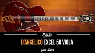 D'Angelico Excel 59 Viola Stairstep