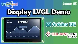Get start with RP2040: Lesson 05 - Display LVGL Demo with Raspberry Pi Pico