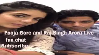 Pooja gor and raj Singh Arora live fun chat with fans | DhamakaTadkaNews