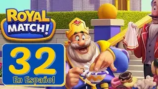 Royal Match - Area 32 - Solarium - Gameplay Español