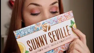 Sunny seville w7❤️pruebo la paleta de ojos