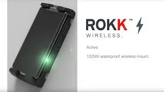 Scanstrut ROKK Wireless Active - Waterproof Wireless Phone Charging Mount 12/24V
