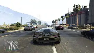 Grand Theft Auto V, Car meet Ignus, PS5 (4K 60FPS)