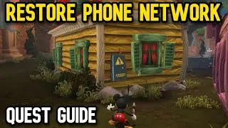 Epic Mickey Rebrushed Ostown Phone Network