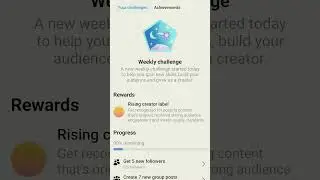 facebook weekly tasks -explore creator support ko 2second me pura kare #facebook weekly tasks