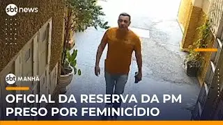 Oficial da reserva da PM &eacute; preso suspeito de feminic&iacute;dio em BH | #SBTManha