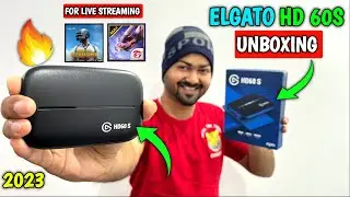 ELGATO HD 60S 🔥 UNBOXING | GAME CAPTURE CARD | 2023 | Hindi