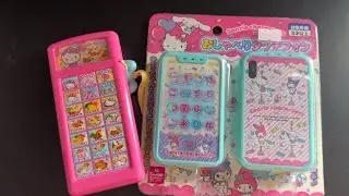 Toy ASMR💸 review and unboxing 💸new toys hello kitty series amazing menu and phone set(no talking)