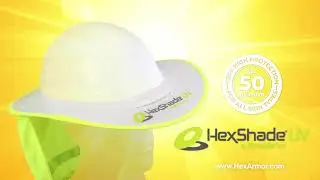 Универсальная, быстрая защита от солнца для касок | HexShade&reg; UV от SnapBrim