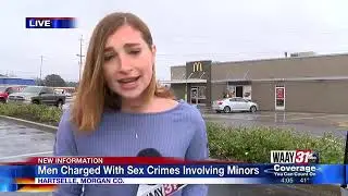 Men charged with sex crimes involving minors in Morgan County