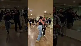 Alejandro Sol and Kate Dancing Salsa LA Style!