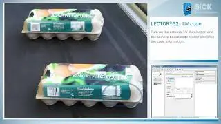Tutorial LECTOR&reg;62x  reading invisible UV codes   SICK AG 720p