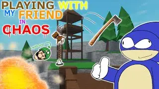 🪓🔥PLAYING WITH MY FRIEND IN CHAOS🔥⚔️ - CHAOS | Roblox [ft. @LUIGI_1942 + @Stewartburgos ]
