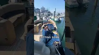 Mastering the Art of the 180 Degree Spin: Bridge Marina Docking Tips #shorts