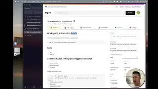 Macbook Workspace Automation