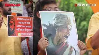 Kangana Ranaut Office Demolition: United Hindu Front Protests Against Maharashtra Govt